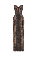 FORTUNA Maxi Dress - BLACK