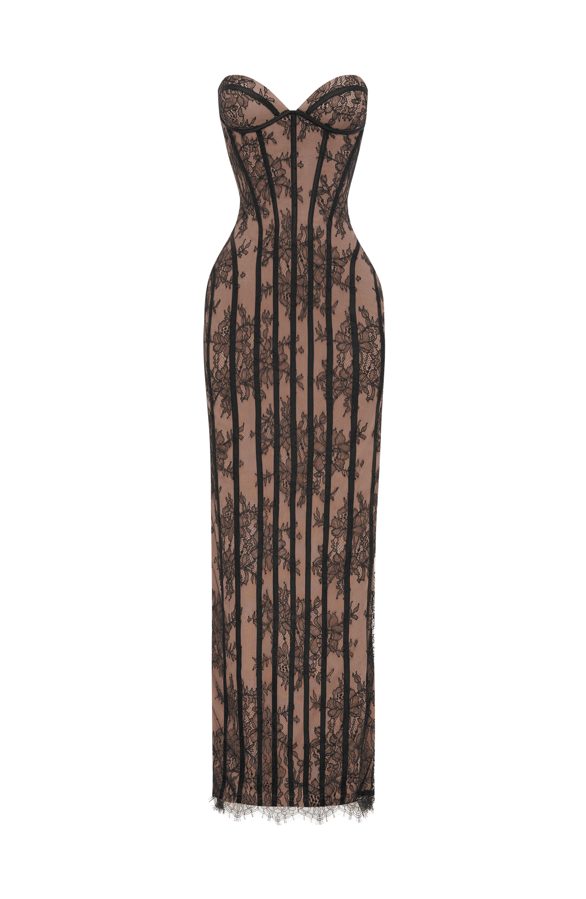 FORTUNA Maxi Dress - BLACK