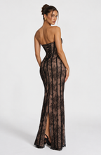 FORTUNA Maxi Dress - BLACK