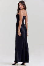 LILY Maxi Dress - BLACK