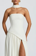 NEITH Maxi Dress - WHITE