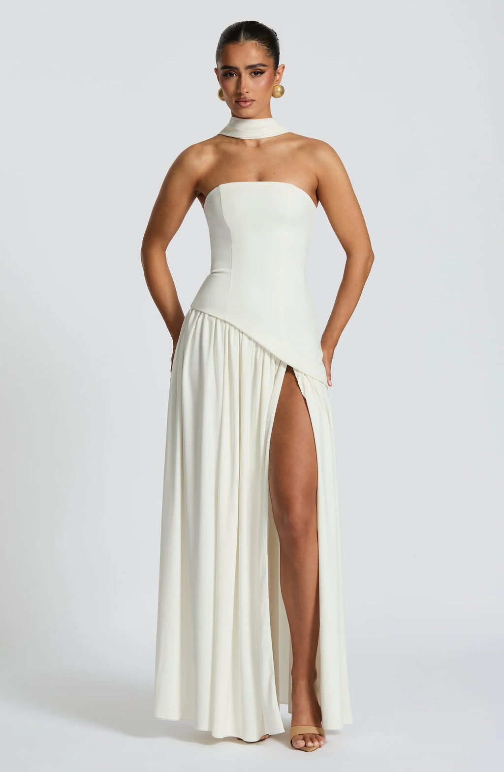 NEITH Maxi Dress - WHITE