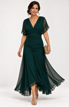 NEREIA Maxi Dress - DARK GREEN