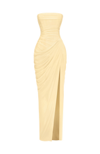 THALIA  Maxi Dress- LEMON