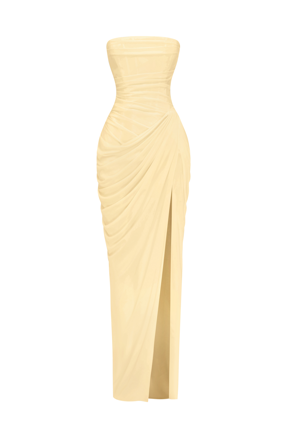THALIA  Maxi Dress- LEMON