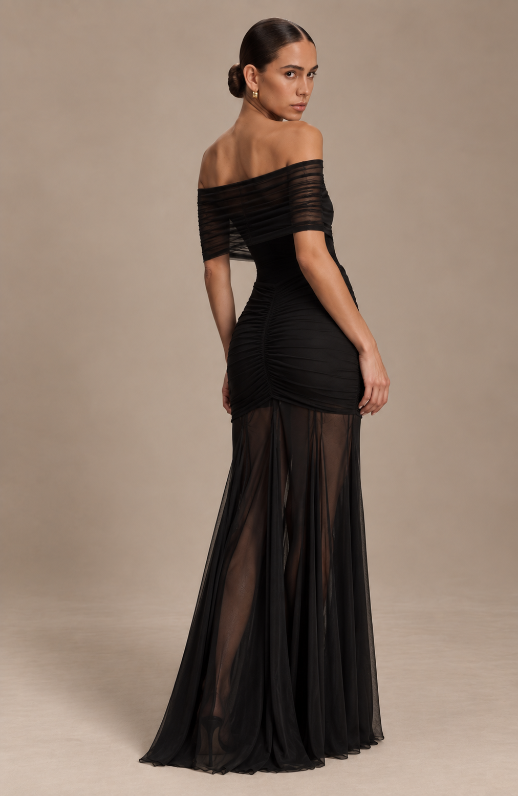 THEIA Maxi Dress - Black