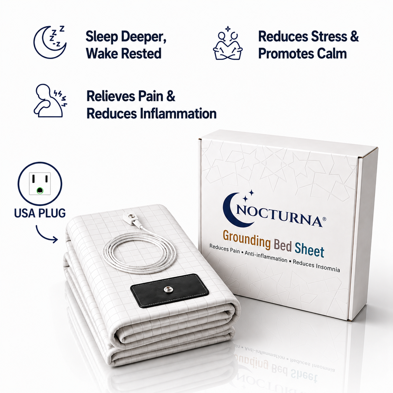 Organic Grounding Bed Sheet